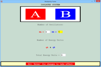 Microstates, Macrostates, Macropartitions and Probabilities Worksheet screenshot