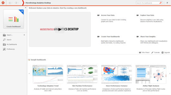 MicroStrategy Analytics Desktop screenshot 4
