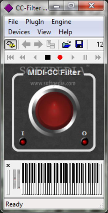 MIDI-CC Filter screenshot