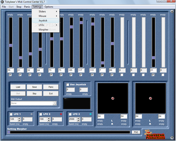 MIDI Control Center screenshot 2