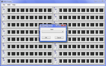 MIDI Display screenshot 2