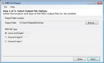 MIDI File Mapper screenshot 3