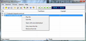 MIDI Normalizer screenshot