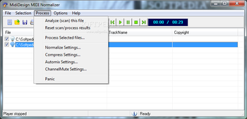 MIDI Normalizer screenshot 2