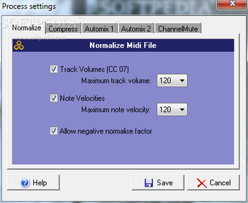 MIDI Normalizer screenshot 4