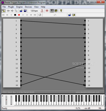MIDI Patch Bay screenshot
