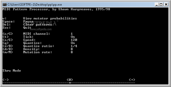 MIDI Pattern Processor screenshot