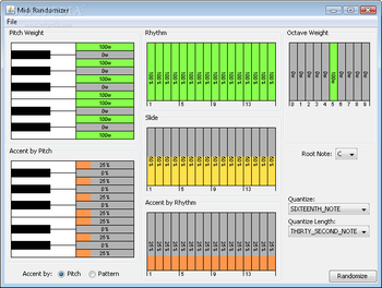 Midi Randomizer screenshot