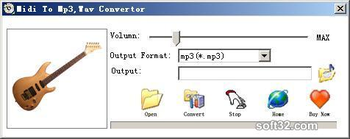 Midi To mp3 wav Convertor screenshot 3