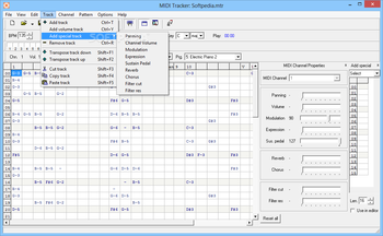 MIDI Tracker screenshot 5