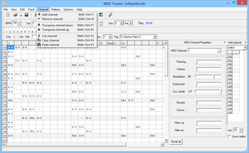 MIDI Tracker screenshot 6