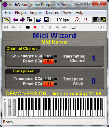 Midi Wizard screenshot