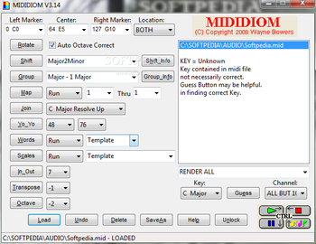 Mididiom screenshot