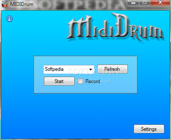 MIDIDrum screenshot