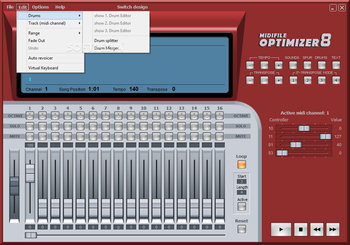 Midifile Optimizer screenshot 3