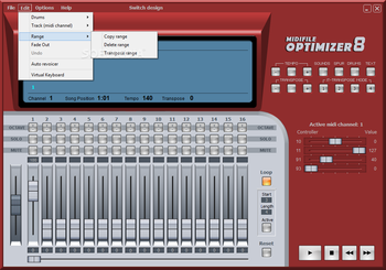 Midifile Optimizer screenshot 5