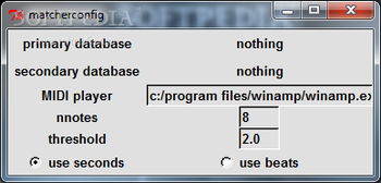 midimathcher screenshot 2