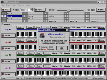 MIDIoz Arp Lite screenshot 2