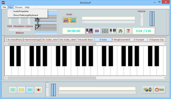 MidiStuff screenshot 3