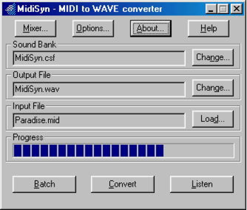 MidiSyn screenshot 2