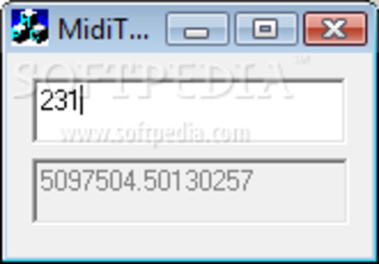 MidiToHzConvertor screenshot