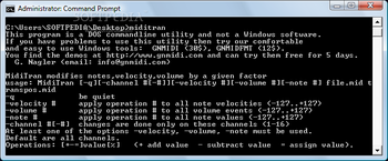 MIDITran screenshot