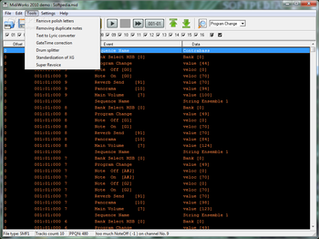 MidiWorks 2010 screenshot 12