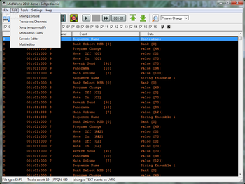 MidiWorks 2010 screenshot 2