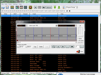 MidiWorks 2010 screenshot 7