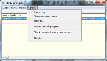 Mihov Info Saver screenshot 2