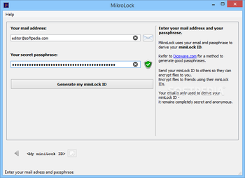 MikroLock screenshot