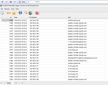 Mikrotik Web Proxy Logger Professional Edition screenshot