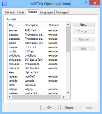 MiKTeX  screenshot 20