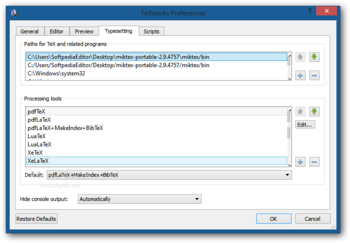 MiKTeX Portable screenshot 11