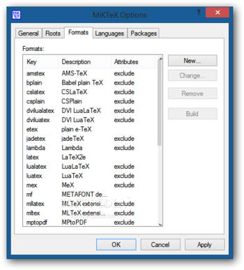 MiKTeX Portable screenshot 15