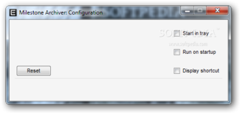 Milestone Archiver screenshot 5