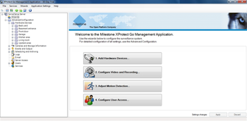Milestone XProtect Go screenshot