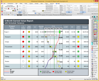 Milestones Professional screenshot 2