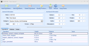 Military Recipes Database screenshot 3