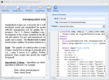 Military Recipes Database screenshot 4