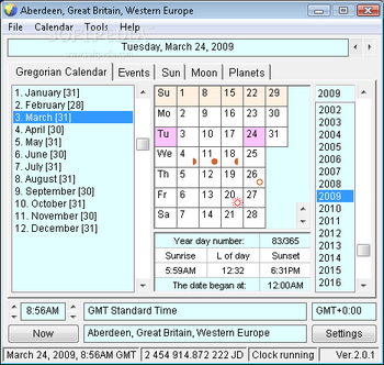 Millennia Calendar screenshot 3