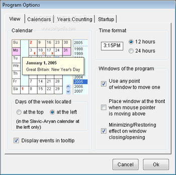 Millennia Calendar screenshot 4