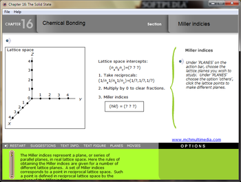 Miller indices screenshot