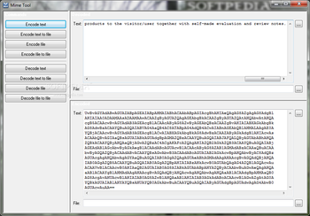 Mime Tool screenshot