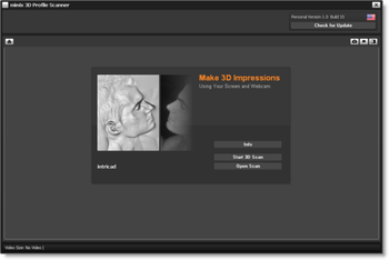 mimix 3D Profile Scanner Personal screenshot