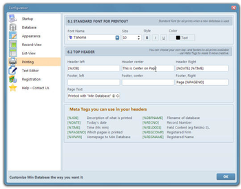 Min Database screenshot 6