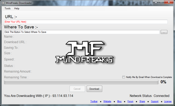 MindFreaks Downloader screenshot