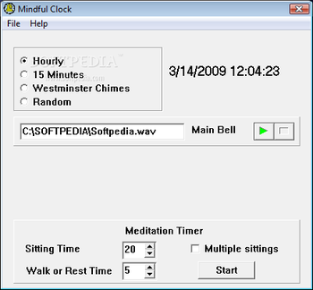 Mindful Clock screenshot