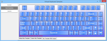 MindFusion Virtual Keyboard for WinForms screenshot 10