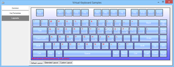 MindFusion Virtual Keyboard for WinForms screenshot 11